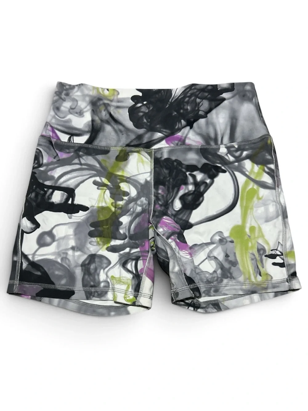 Lululemon Throwback Print Align Graffiti High-Rise Short 6